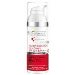 BIELENDA WYSOKA OCHRONA KREM DO TWARZY SPF50+ PA++ 50ml